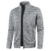 Spring Men's Turn-down Collar Sweatshirt Zipper Stand Collar Pullovers Man Sweatshirts Man Zippers Sweater Coats 5