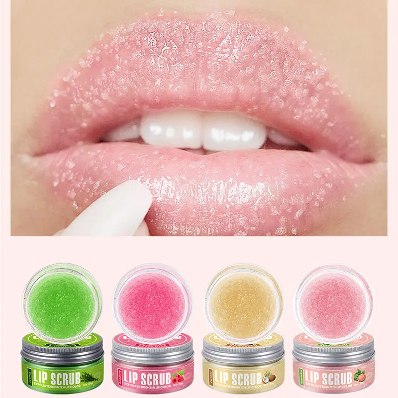 Fruity Lip Scrub Exfoliating Dead Skin Moisturizing Moisturizing Care Lip Balm Reduces Lip Lines and Improves Lip Condition 4
