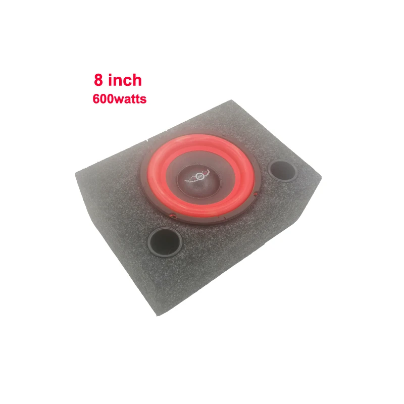 600watts 8 Inch 4 Ohm New Ultra Thin Passive Speaker Subwoofer Wooden Box Square Mdf Felt Car Modified Junction Box Aliexpress