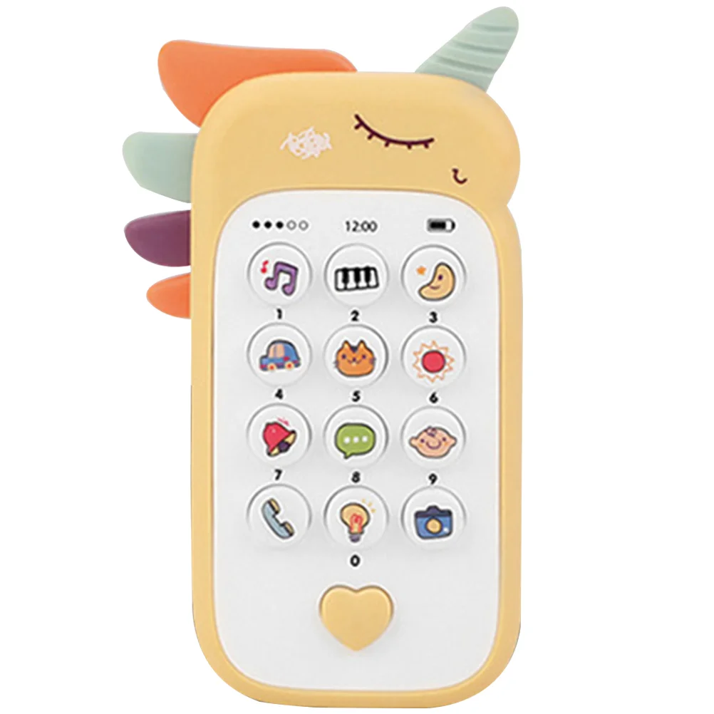 

Children's Mobile Phone Toy Childrens Toys Baby Household Cell for Toddlers Musical Simulated Teether Play Bite-resistant