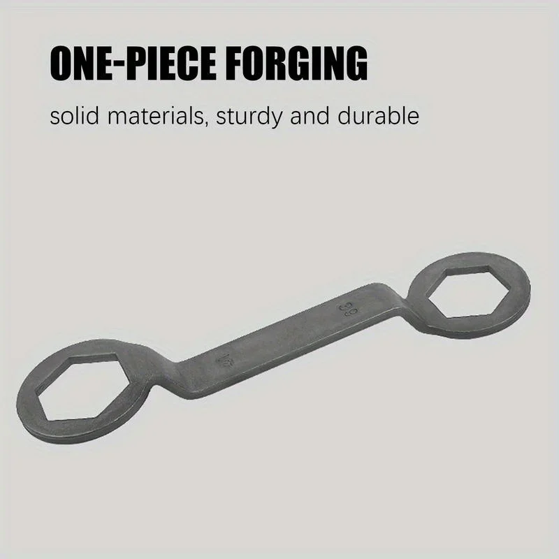 오토바이 스쿠터 풀리 제거 렌치 더블 헤드 육각형 강철 인체 공학적 그립 클러치 내구성 다기능 도구