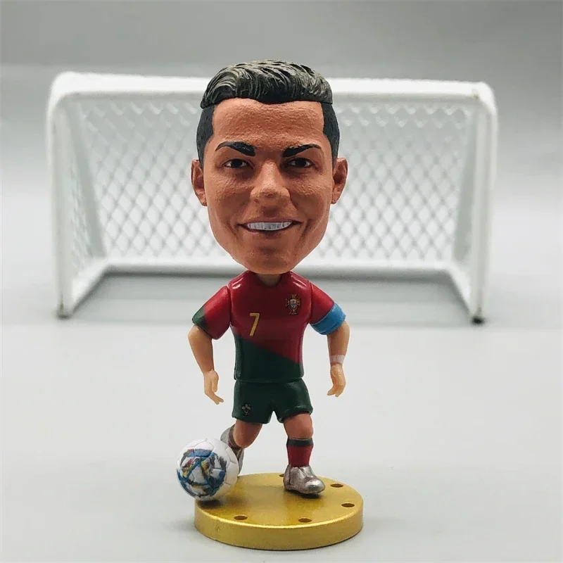 サッカー❣️フィギュア New 6.5cm Haaland Mini Resin Doll Figurine De Bruyne Gerrard