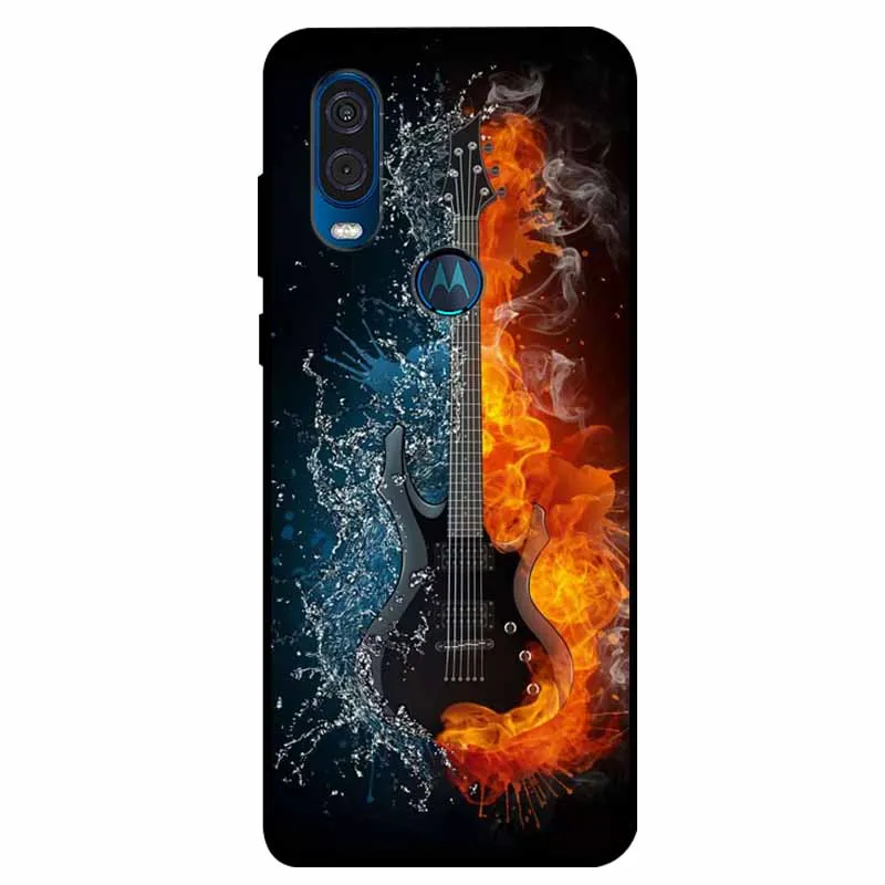 Stylish Black Silicone Phone Case with TPU Bumper