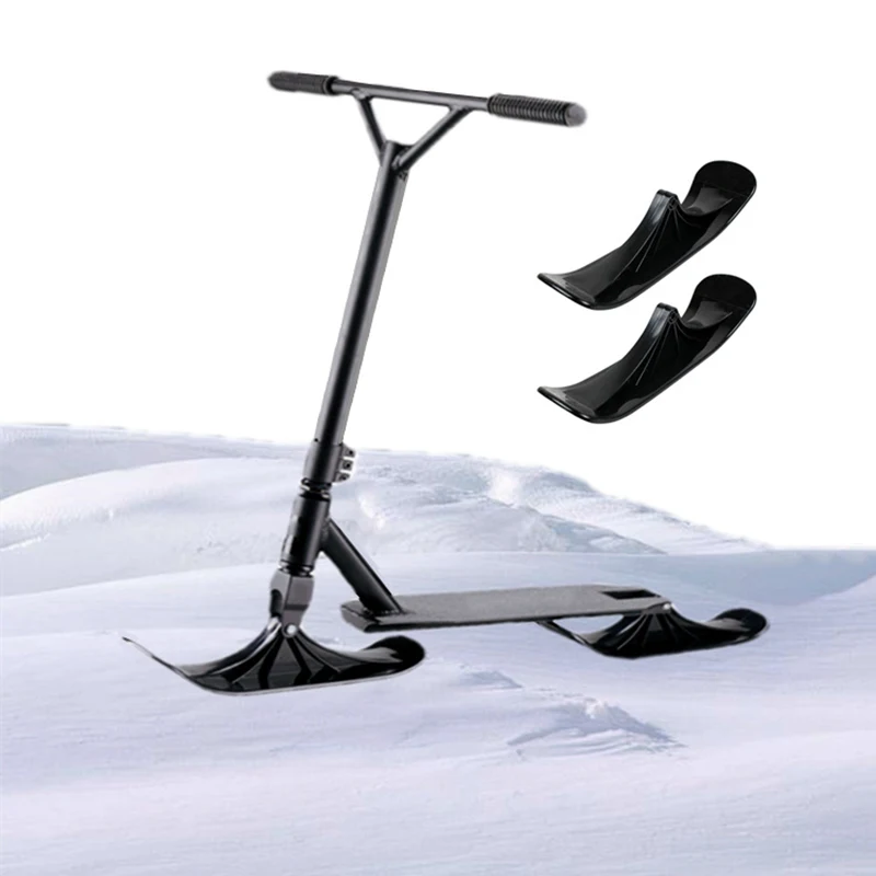 Winter Stable Scooter Wheel Accessory Childrens Sports Skateboard Snowboards Sled Scooter Snow Ski Riding Universal Sleds