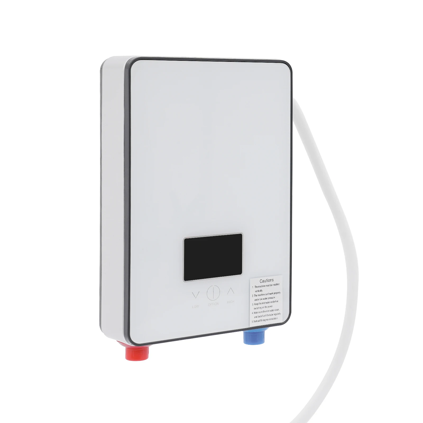 4500W 110V Water Heater Touch Screen Electric Water Heater Instantaneous Heater On Demand Bath Shower