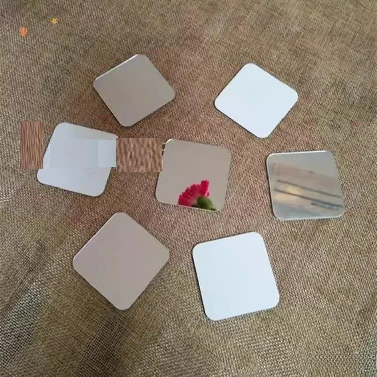 아크릴 플라스틱 거울 어린이 장난감 수제 망원경 소재 평면 초등학생 교육 도구