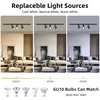 Set Led Track Lights Gu10 Replacement Track Lighting Ceiling Rail Spot Lights 5W Rail Lighting Clothing Store Shop Home 110-220V 5