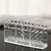 1PC Clear Acrylic Makeup Brush Holder Desk Cosmetic Organiser Lipstick Brush Storage Lipstick Brush Storage Holder 4
