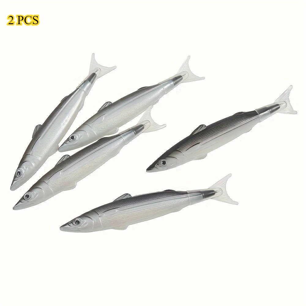 Set of 2 Eye-Catching Fish-Shaped Novelty Pens - Unique Marine-Themed Office and Party Gifts