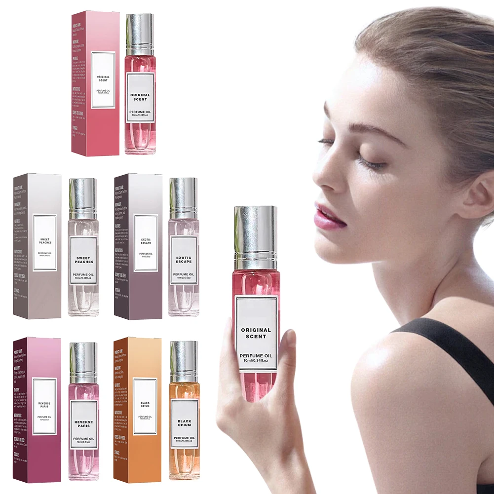 Pheromone Perfume Portable Perfume Attracts Men Roll On Fragrance Enhance Charm & Confidence Romantic Women 10ml