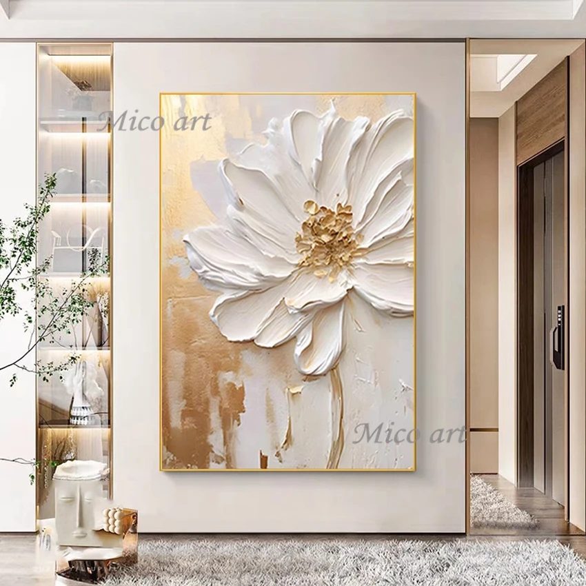Handpainted Floral Oil Painting 1