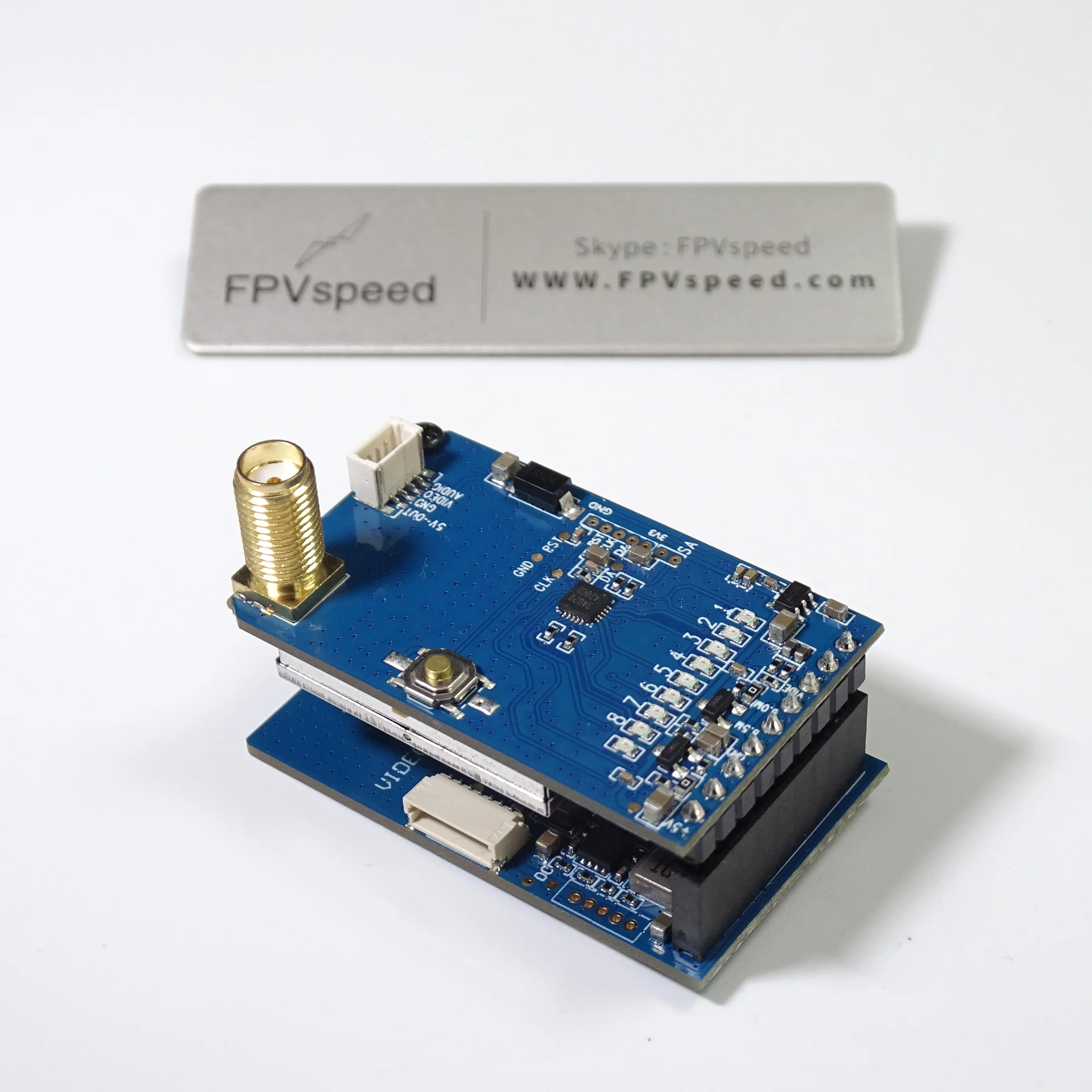 FPV Image Receiver Module Audio Supported 1.7GHz 1.9GHz 8CH VRX-S5 Compatible with FatShark Skyzone fpv transmitter receiver fpv accessories
