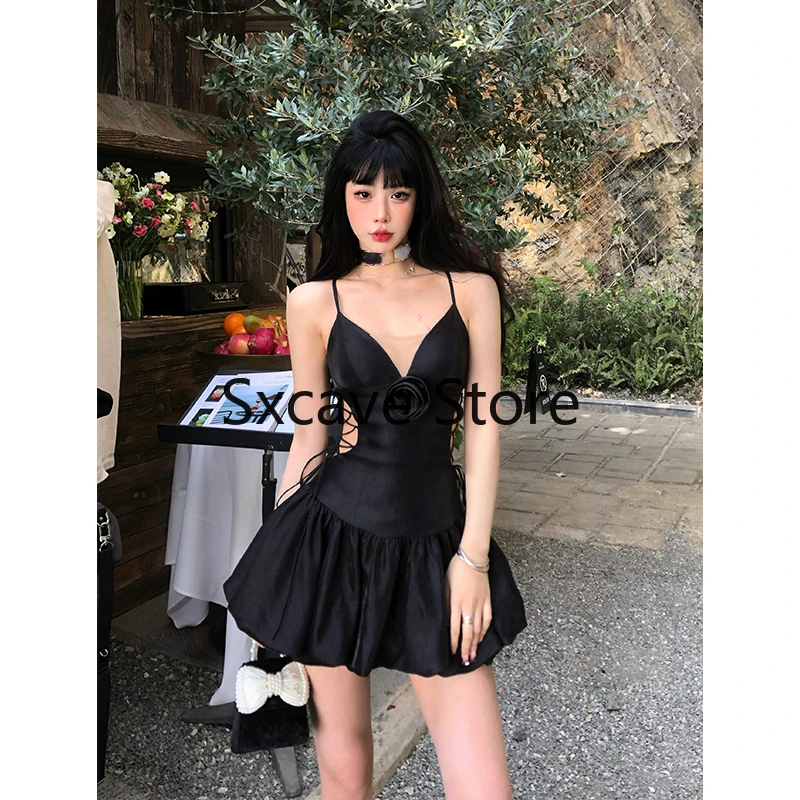 ★韓国人気★BADBLOOD★MYSTIC STRING MINI DRESS 61Ww4uV-JdL.jpg