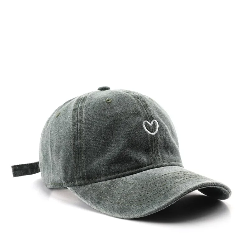2023 Four Seasons Cotton Love Embroidery Casquette Baseball Cap Adjustable Outdoor Snapback Hats for Men and Women 219 4