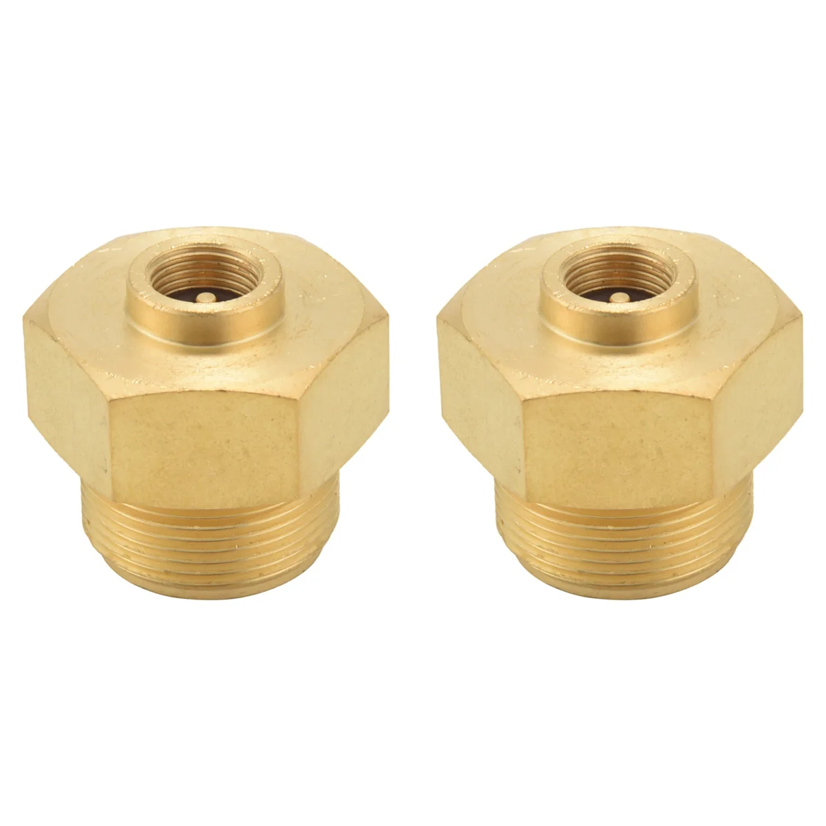 BAAU 2X Outdoor Gas Refill Adapter Camping Stove Gas Cylinder Stove Converter Accessoriesfor MAPP Refill Adapter