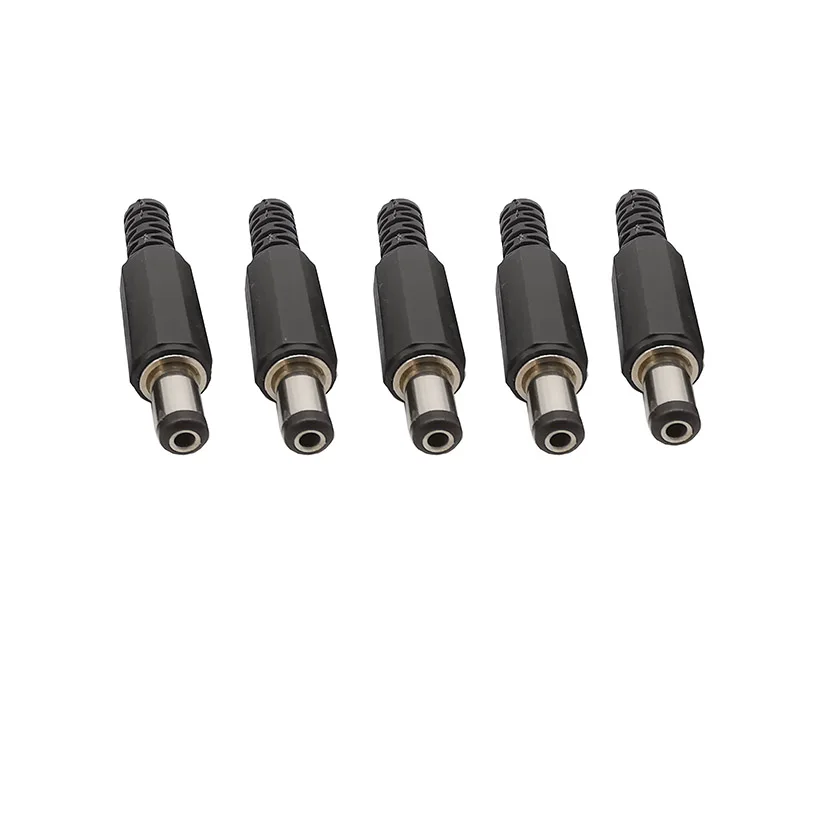 10Pcs DC Power Jack Plug Connectors - 5.5mm X 2.5mm Male Female Set for DIY Electric Projects and Charging Adapters Description Image.This Product Can Be Found With The Tag Names 55mm x 21mm dc power cable female connector plug, 55mm x 21mm female male dc power connector jack