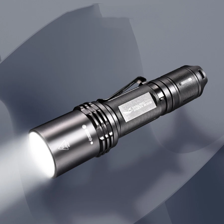 

High Power Flashlight Zoomable Adjustable Small Long Distance Lasting Pocket Portable Torch Strong Linternas Travel Accessories