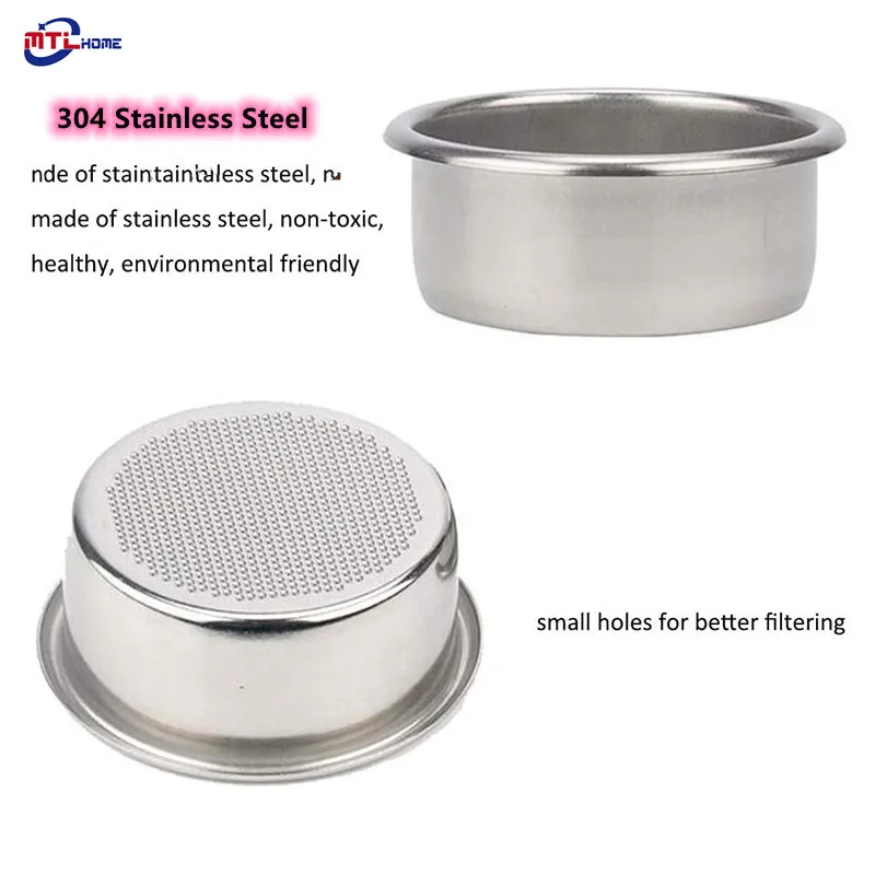 Sostituzione Cestello Filtro Per Caffè, Portafiltro Senza Fondo Salvia Breville 870, 878, 879, Accessori Per Barista Espresso, 54Mm,