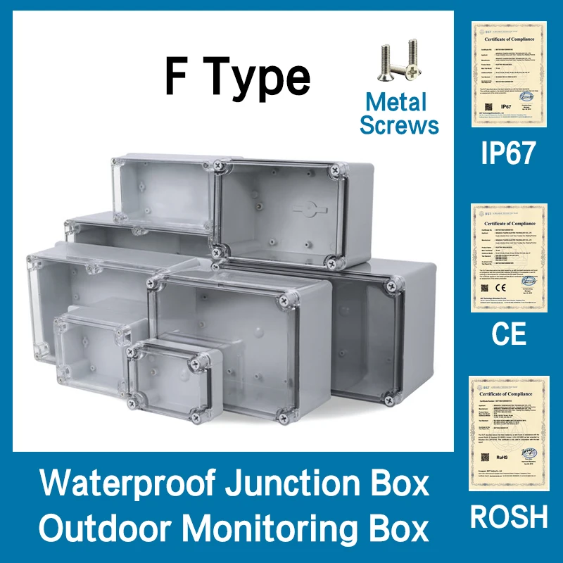 Waterproof Transparent Electronic Project Enclosure Box
