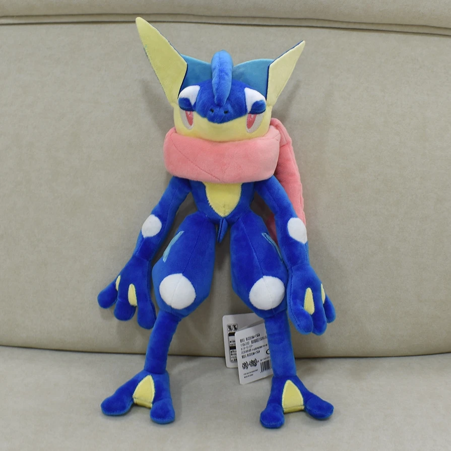 30cm Cute Pokemon Greninja Plush Toy Stuffed Anime Ninja Frog Doll