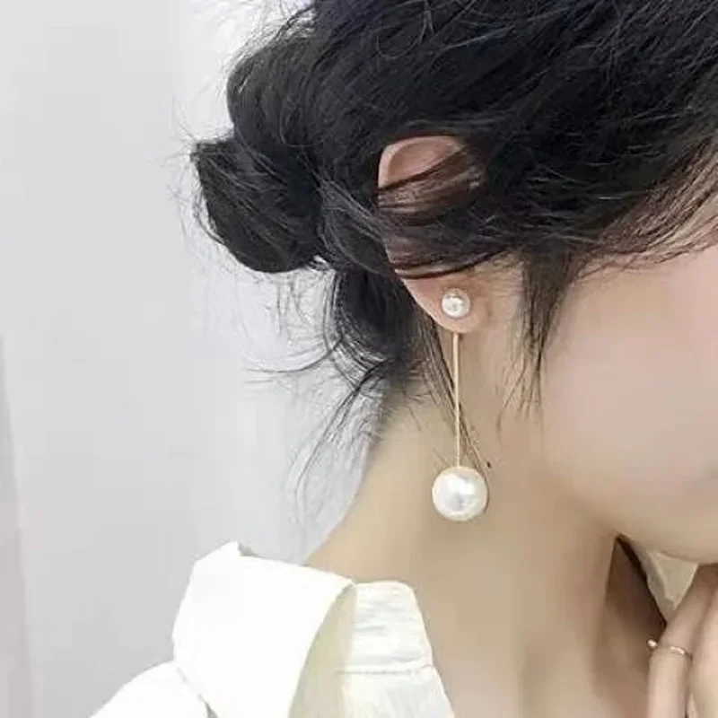 

Простые Длинные жемчужные серьги с кисточками для женщин 2022 Роскошные Модные Винтажные Свадебные украшения женские серьги трендовые изделия