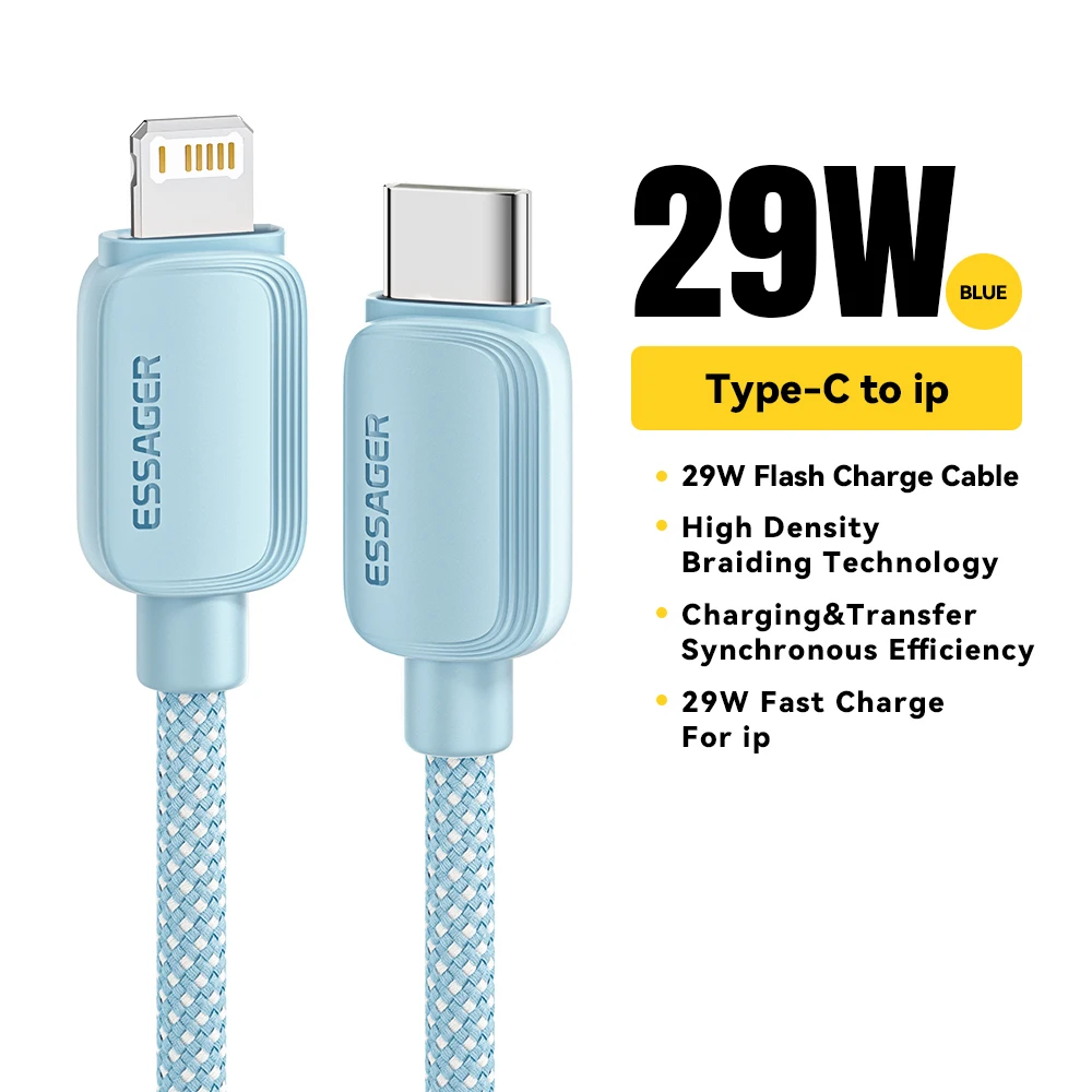 Essager USB-C to Lightning 20W Fast Charging Cable