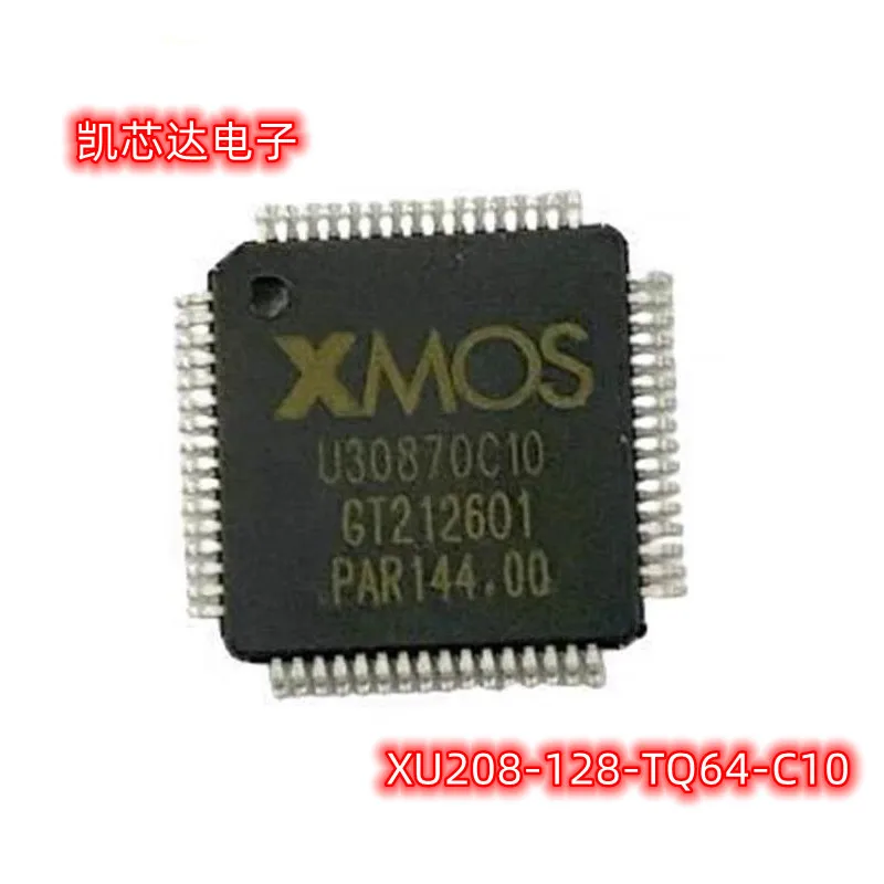 

XU208-128-TQ64-C10 silk-screen U30870C10 TQFP-64 micro controller IC chips Original