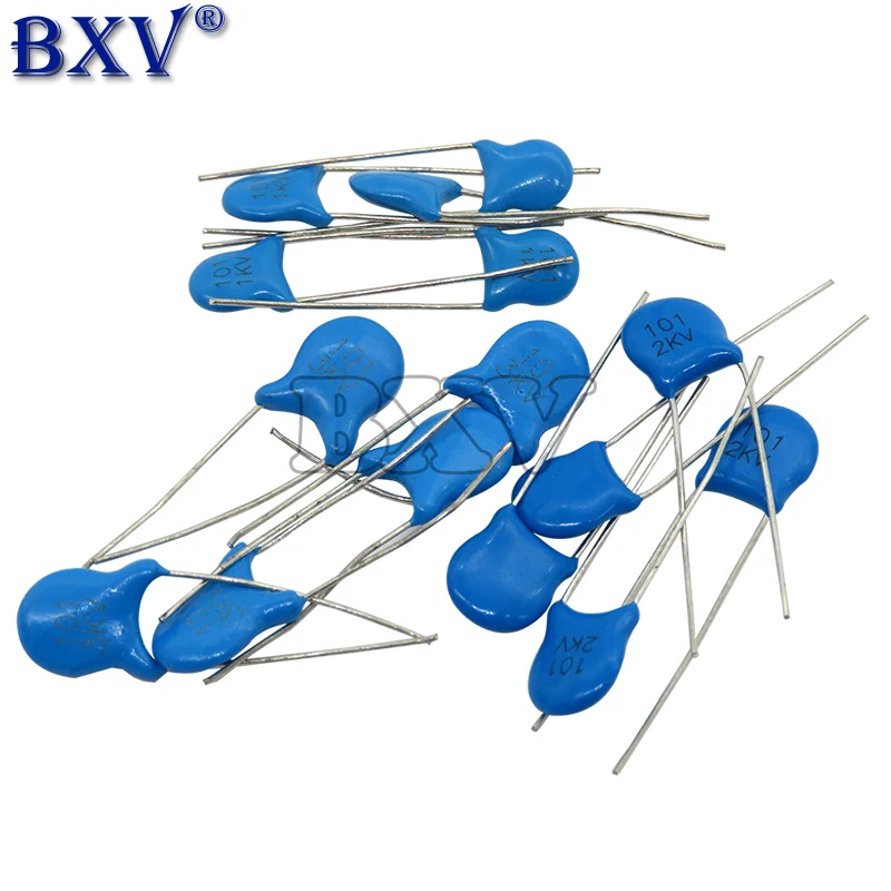 Ceramic Capacitor High Voltage Capacitor 20PCS High Voltage Ceramic Capacitor 1KV 2KV 3KV 5PF 30PF 47PF 56PF 100PF 220PF 1NF 2.2NF 3.3NF 4.7NF 10NF 100NF 471 222 223 103