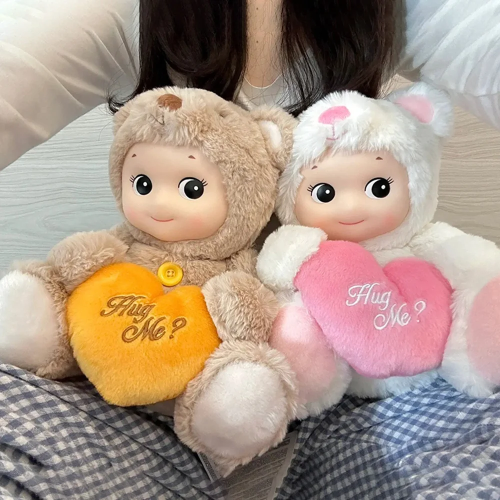 

Sonny Ангел плюшевый Huggable медведь собирать кавайные милые аниме Action дизайнерские игрушки Cuddly медведь успокаивающие лечебные игрушки подарок на день рождения