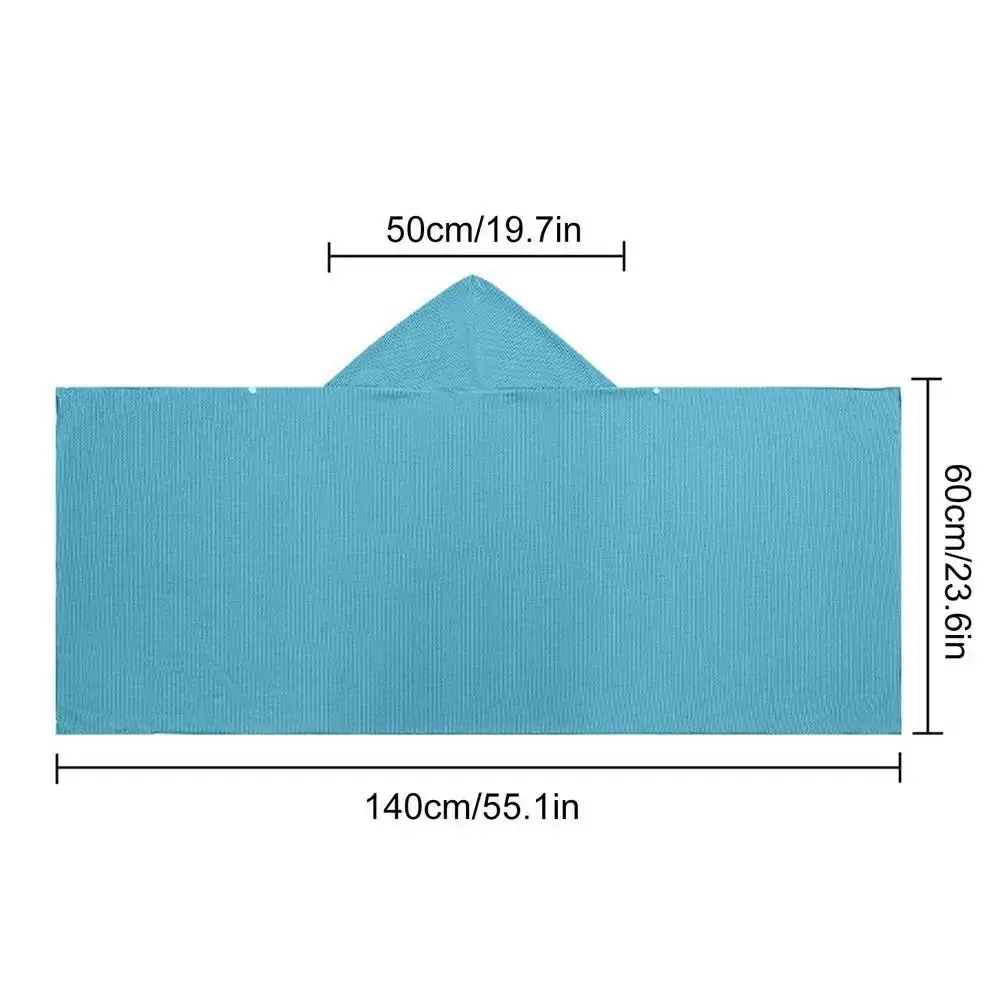 Creative Sun Poncho Quick Drying UV Protection Beach Hooded Cloak Sweat Absorbent Snap Button Sports Cooling Cape Cycling