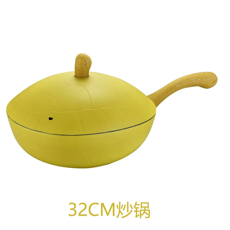 Creative New Turtle Wok Rice Stone Non Stick Pan General For Induction  Cooker And Gas Stove Pots For Cooking Cookware Sets - Cookware Sets -  AliExpress