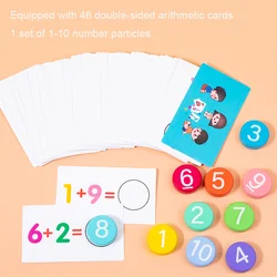 Early Math Learning Educational Toy Set for Children: Number Recognition and Basic Math Skills (A)