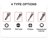 1pc Eyeglasses Screwdriver Set For Glasses Watches Repair Tool Replaceable Blades Screwdriver 3
