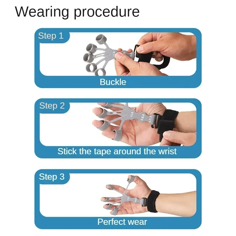 Hand Strengthener Finger Trainer Finger Strength Trainer Hand Grip Exerciser