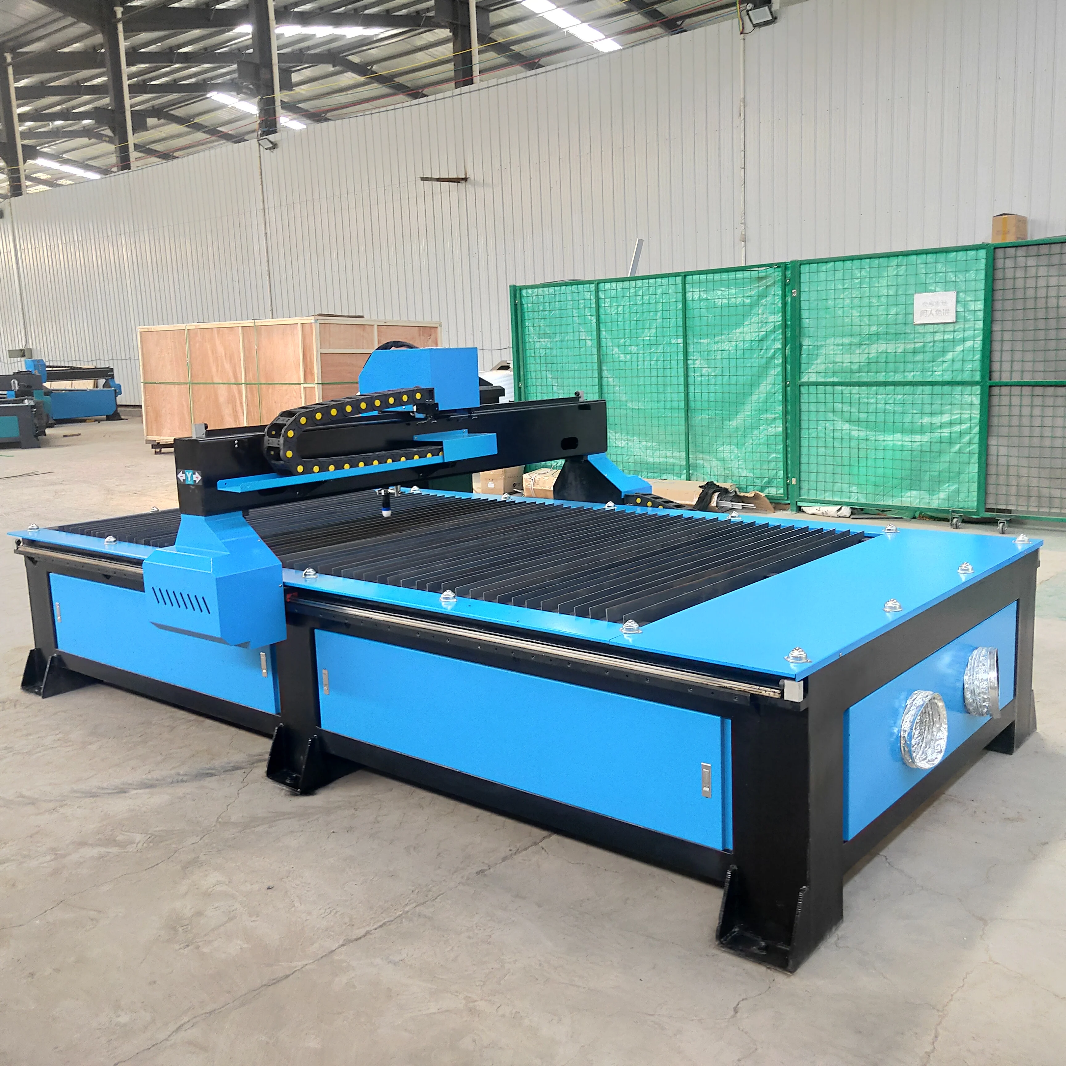 ROBOTEC 1500*3000mm 1530 63A 120A 25mm CNC Plasma Cutter Automatic Plasma Cutting Machine Electrode Nozzle Included Metal Cutter 4