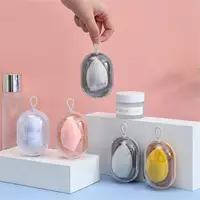 1-5pcs New Style Space Capsule Makeup Egg Dust-proof Storage Boxes Transparent Breathable Women Make Up Accessories Beauty Tools 1