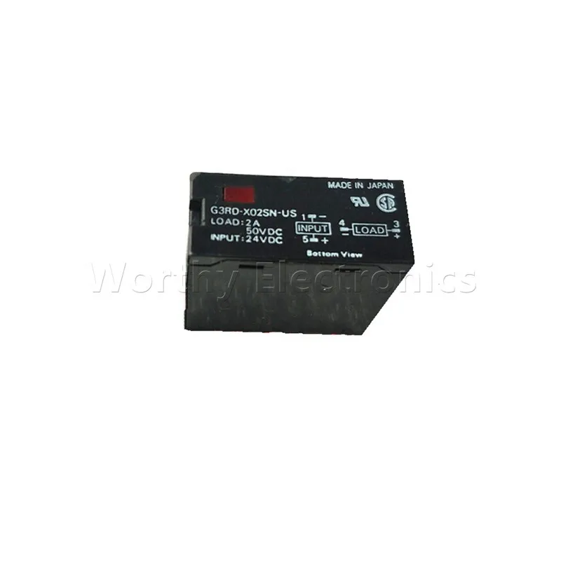 

Free shiping 10pcs/lot Electronic Components Solid State Relay 24V 2A DIP 4Pin G3RD-X02SN-US