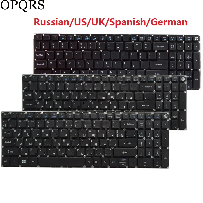 

Для Acer Aspire F15 F5-521 F5-571 F5-571T F5-571G F5-572 F5-572G с русской/английской/испанской/латиноамериканской/немецкой клавиатурой для ноутбука