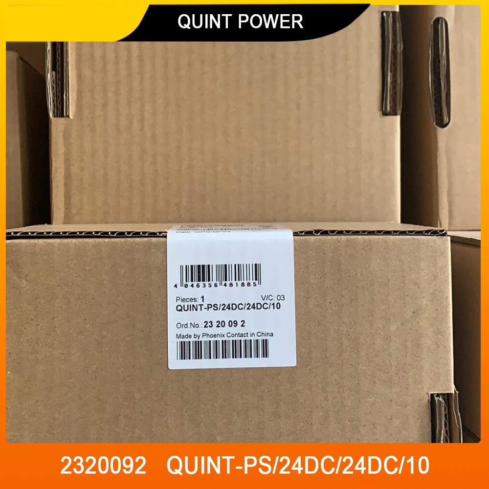 

Новинка 2320092 QUINT-PS/24DC/24DC/10 для Phoenix QUINT POWER DC/DC преобразователь 24VDC/10A Высокое качество Быстрая доставка