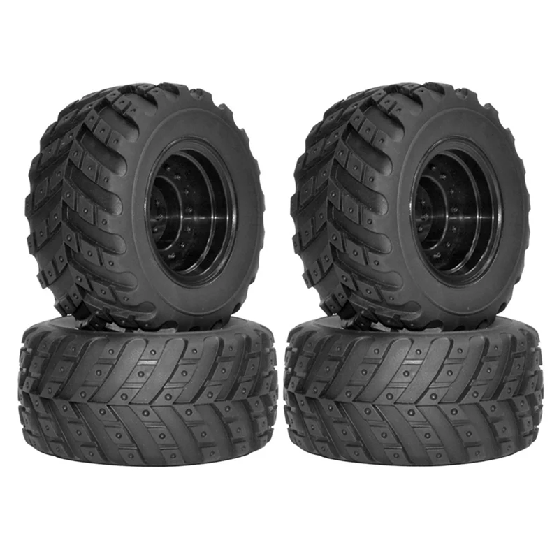 Rubber Tire Tyre Wheel 4Pcs 97mm for HBX 901 901A 903 903A 905 905A 12813 1/12 RC Car Spare Upgrade Parts rc car tire