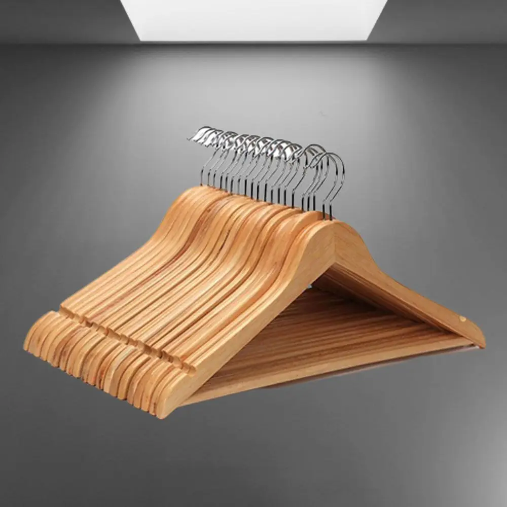 Wooden Clothes Hangers Household