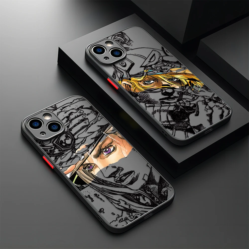 Stylish Anime-Inspired Gyro Zeppeli Phone Case