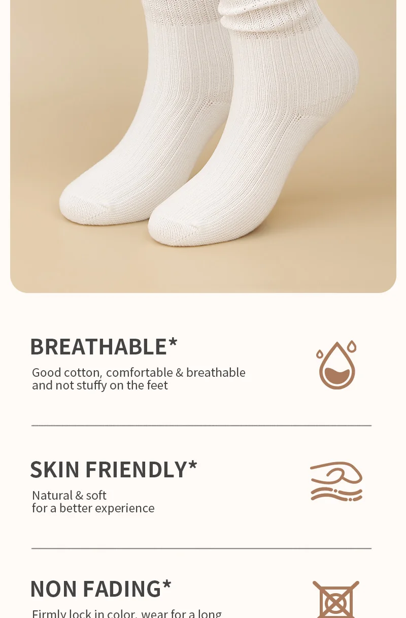 Multiple pairs of autumn and winter socks, thick needle men's and women's socks, Japanese university style socks, Japanese women 14 Sde03339262844707be025e700657ade0G