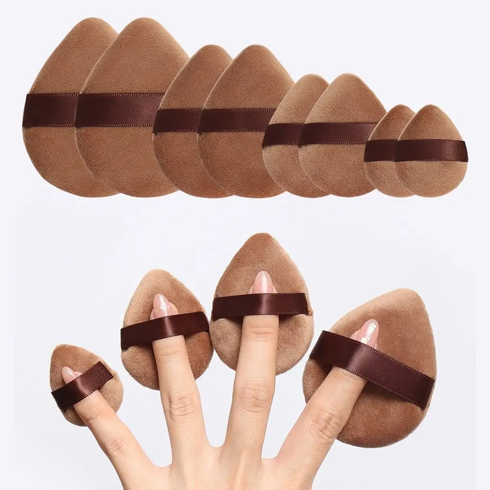 

5Pcs Velvet Finger Powder Puff Make Up Sponges for Face Eyes Contour Shadow Foundation Makeup Tool