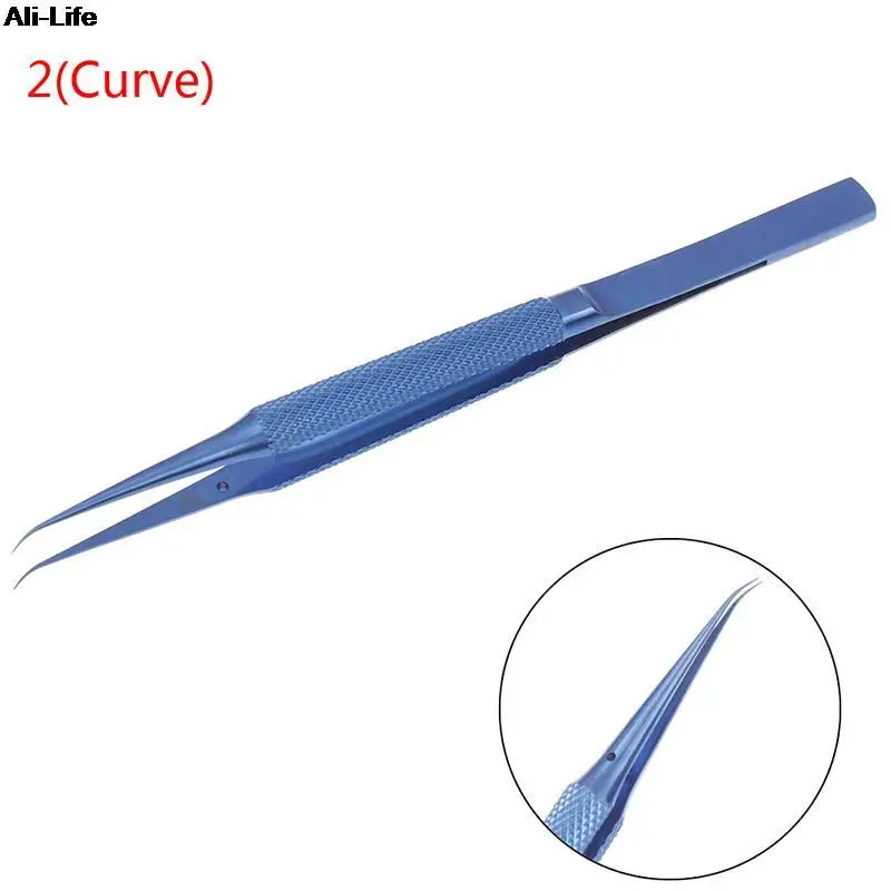 Precision tweezers Titanium Alloy Tweezers 0.15mm Edge precision fingerprint tweezer tool for picking