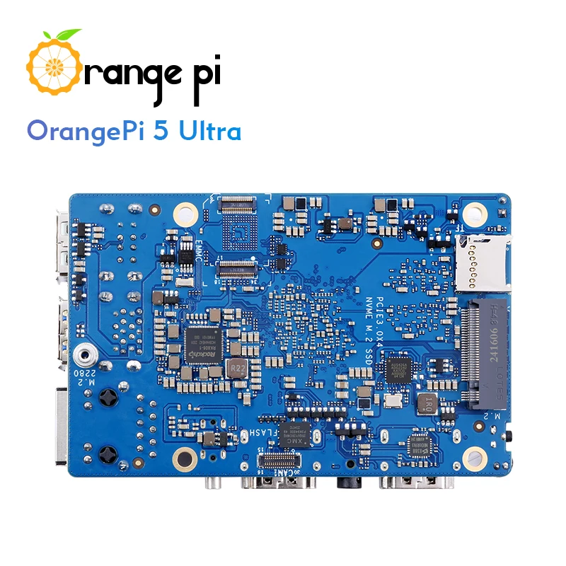 Orange Pi 5 Ultra 16GB LPDDR5 Ram RK3588 Rockchip Development Board WIFI 6E+BT5.3 With M.2 HDMI In Port OPi5 Ultra single board computer,mini development board