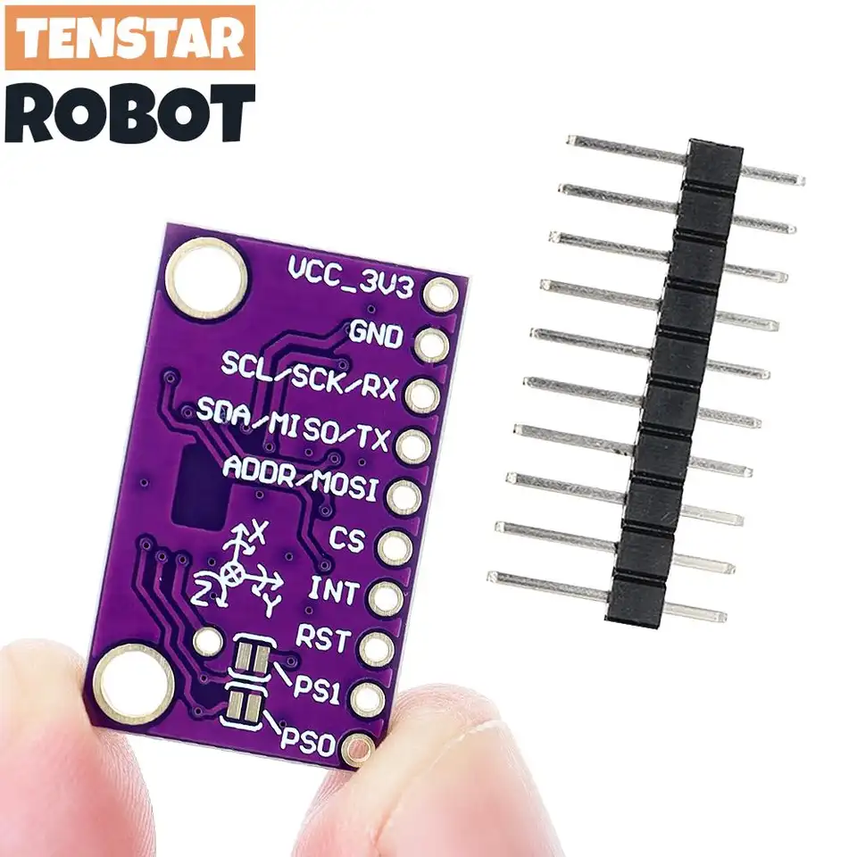 TENSTAR BNO085 AR VR IMU High Accuracy Nine-Axis 9DOF AHRS Sensor Module GY-BNO085 image 2