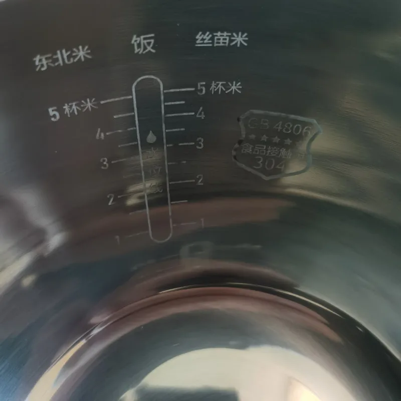 Rice Cooker Parts 3L IH 304 Stainless Steel Rice Cooker Inner Bowl Original For xiaomi mijia IHFB01CM Replacement