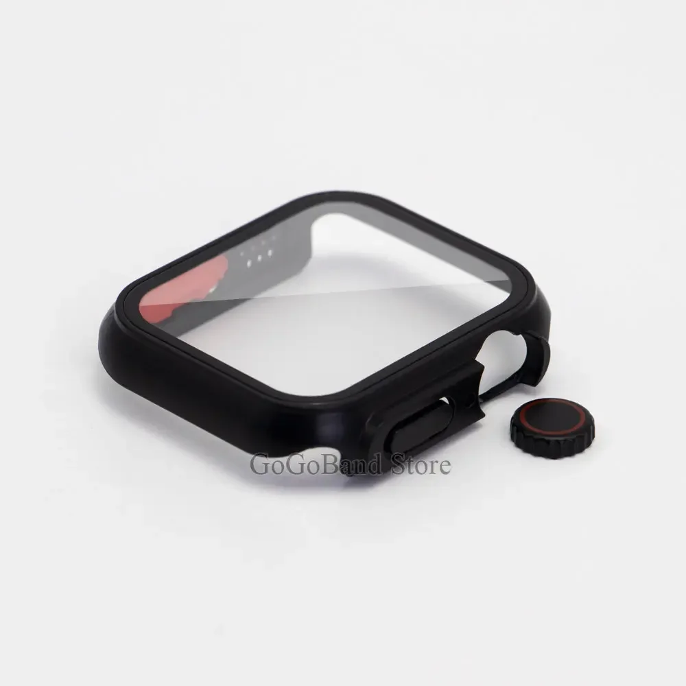 Enhanced Protective Case for Apple Watch - Sleek Design with Durable PC Material
