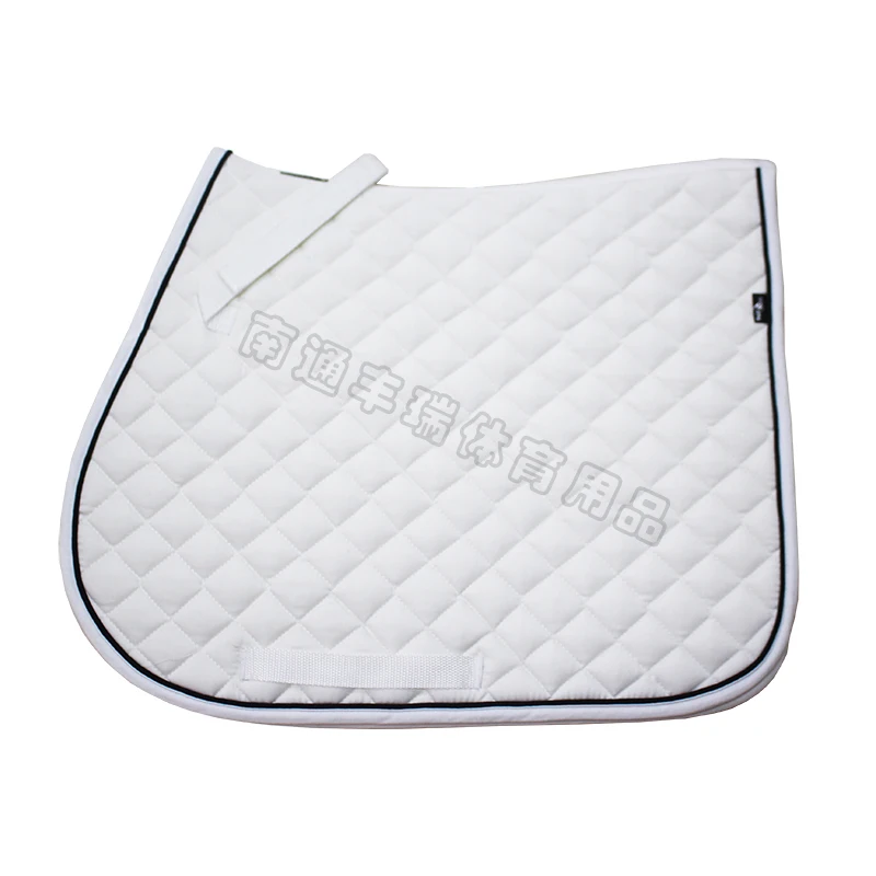 Equestrian Sweat Mat White Comprehensive Saddle Mat Absorb Sweat Breathable Shock Absorbing Equestrian Competition Riding